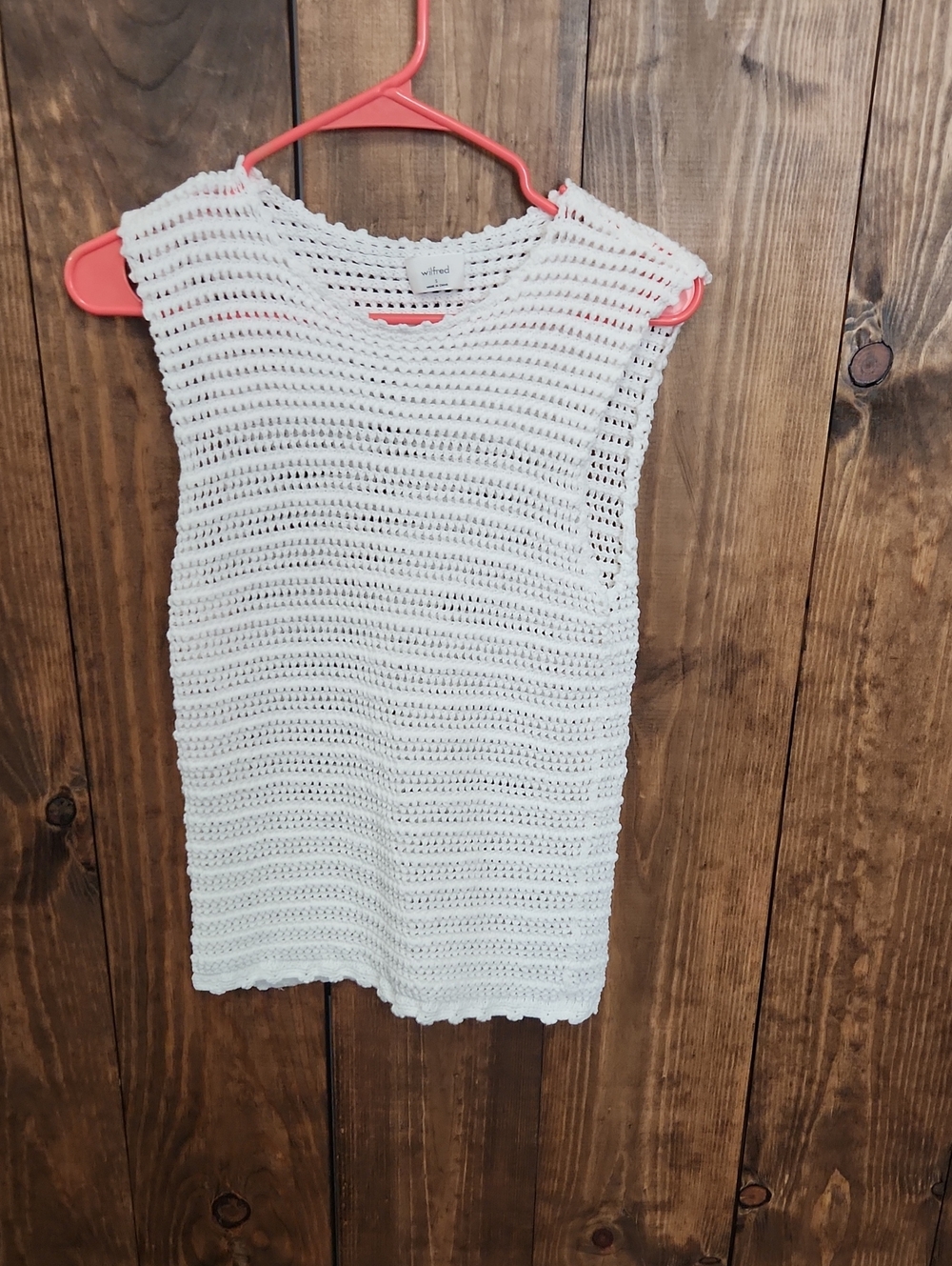 Wilfred Cream Crochet Tank Top